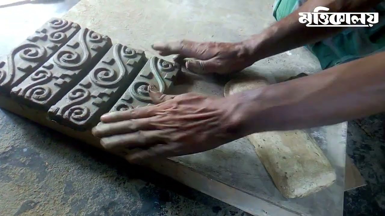 Clay Terracotta Tiles Making Process