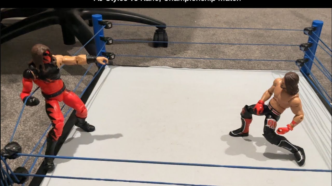 AJ Styles vs Kane, Championship Match