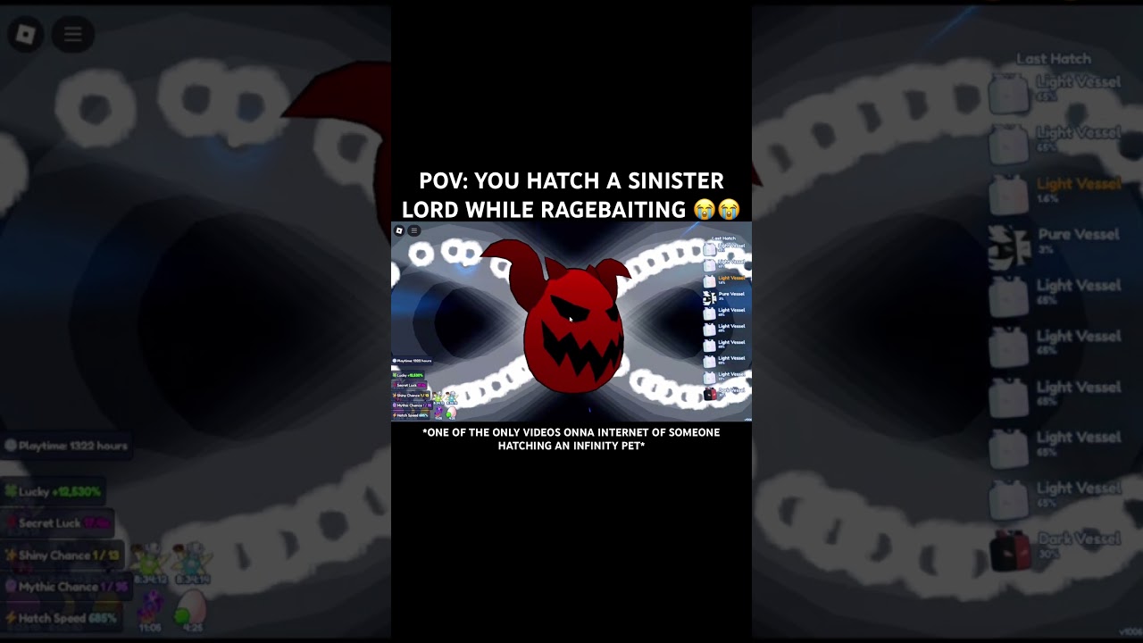 HATCHING A SINISTER LORD ON CAMERA 