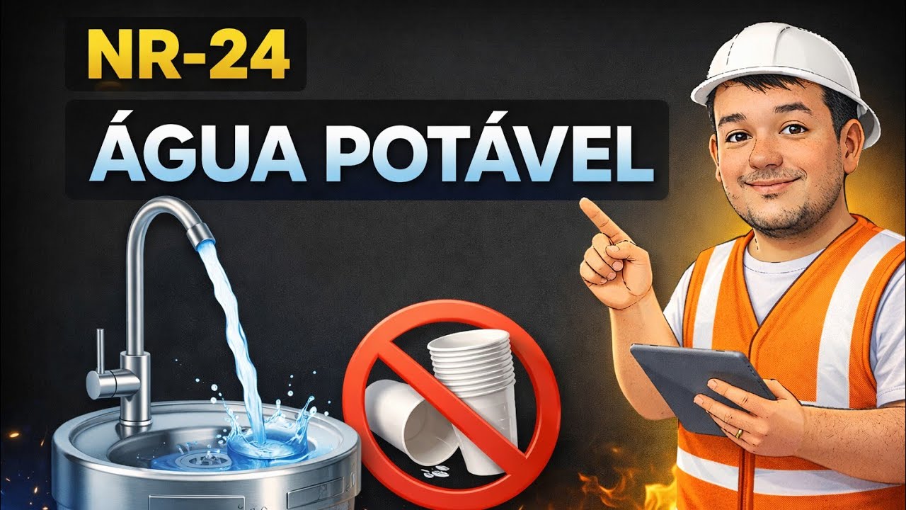 NR-24 | Água Potável no Trabalho: Checklist Técnico Obrigatório