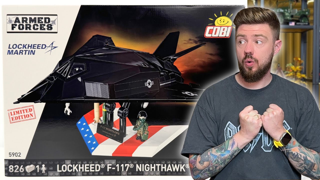 COBI 5902 ✈️ LOCKHEED F-117 NIGHTHAWK EDYCJA LIMITOWANA