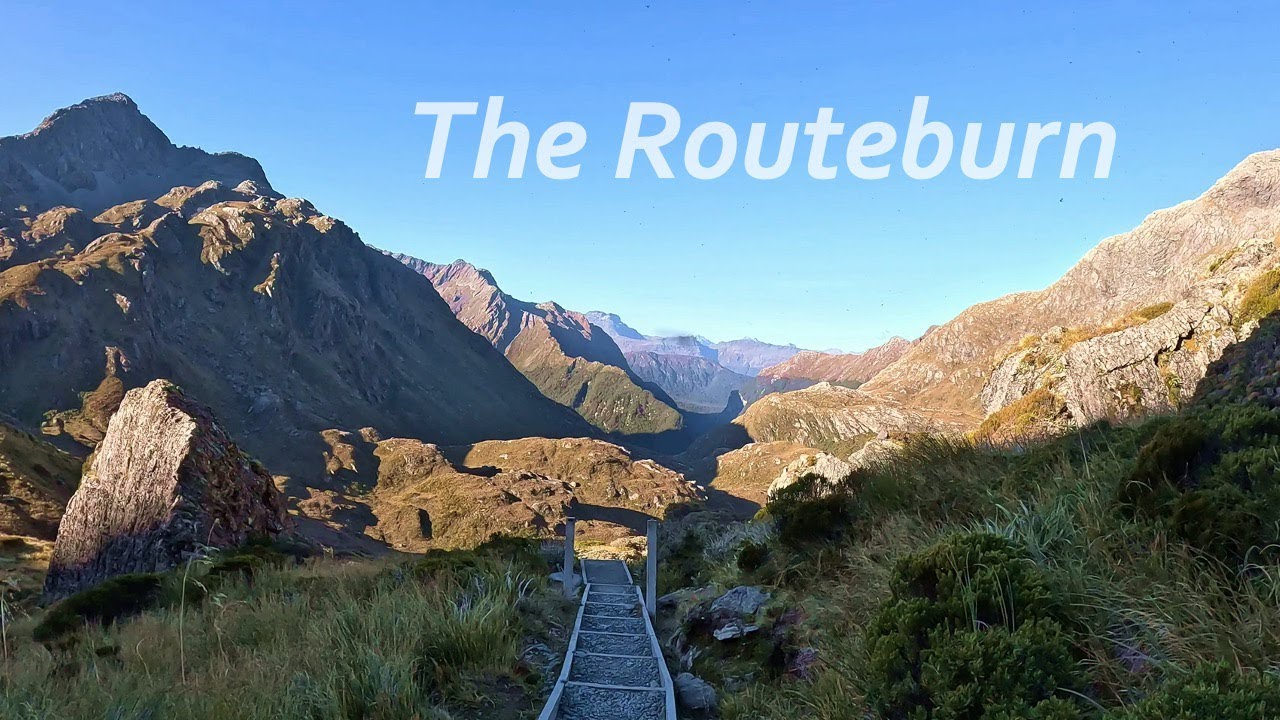 THE ROUTEBURN  |  RUNNING Out-And-Back in a day  |  4K