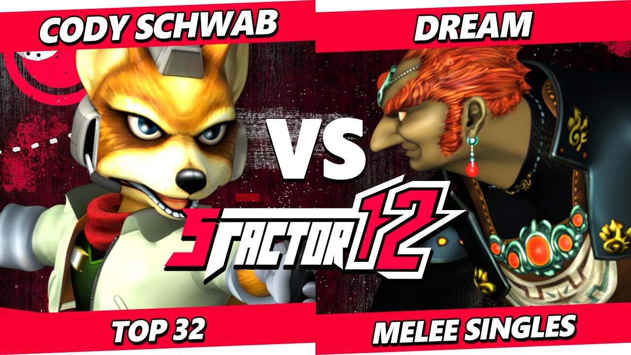 S Factor 12 - Cody Schwab (Fox) Vs. Dream (Ganondorf) Smash Melee - SSBM