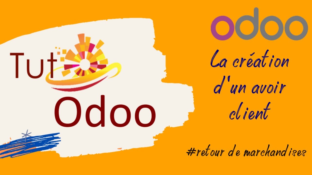 OdooV11 - L'avoir client pour retour de marchandises