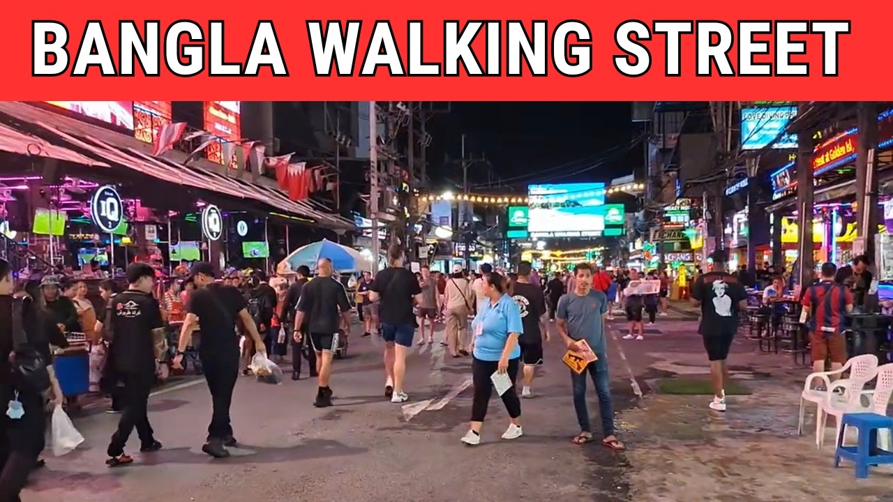 Patong Bangla Road Phuket 🇹🇭 | Wild Nightlife & Neon Energy After Dark