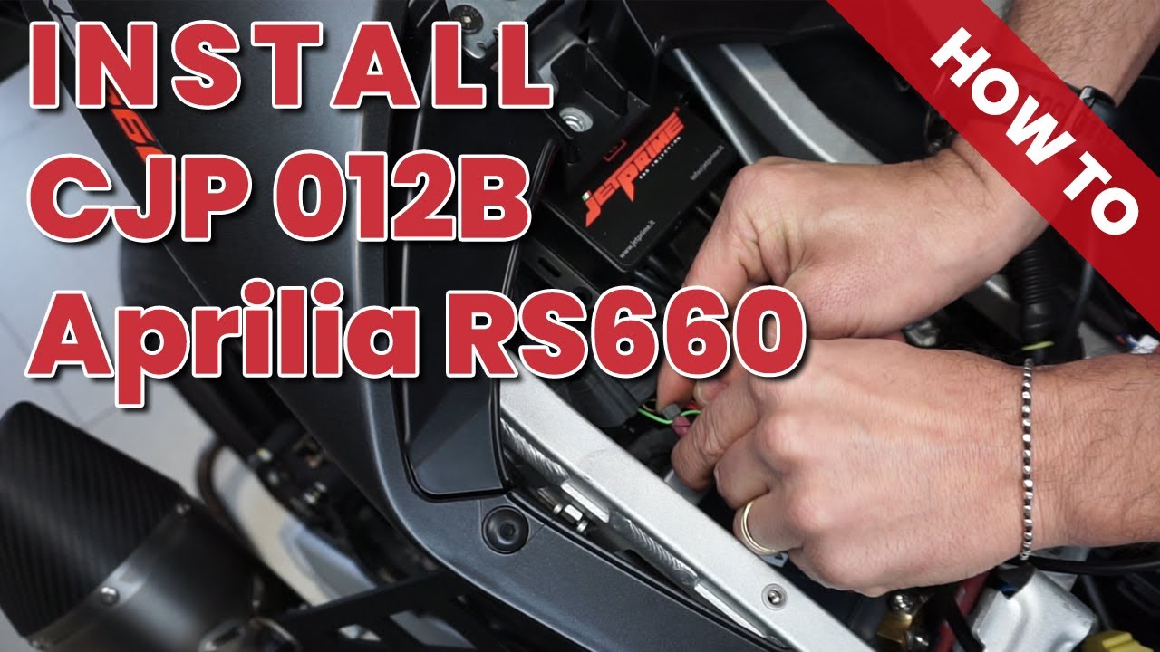How to install Jetprime Programmable Control Unit for Aprilia RS 660/TUONO 660