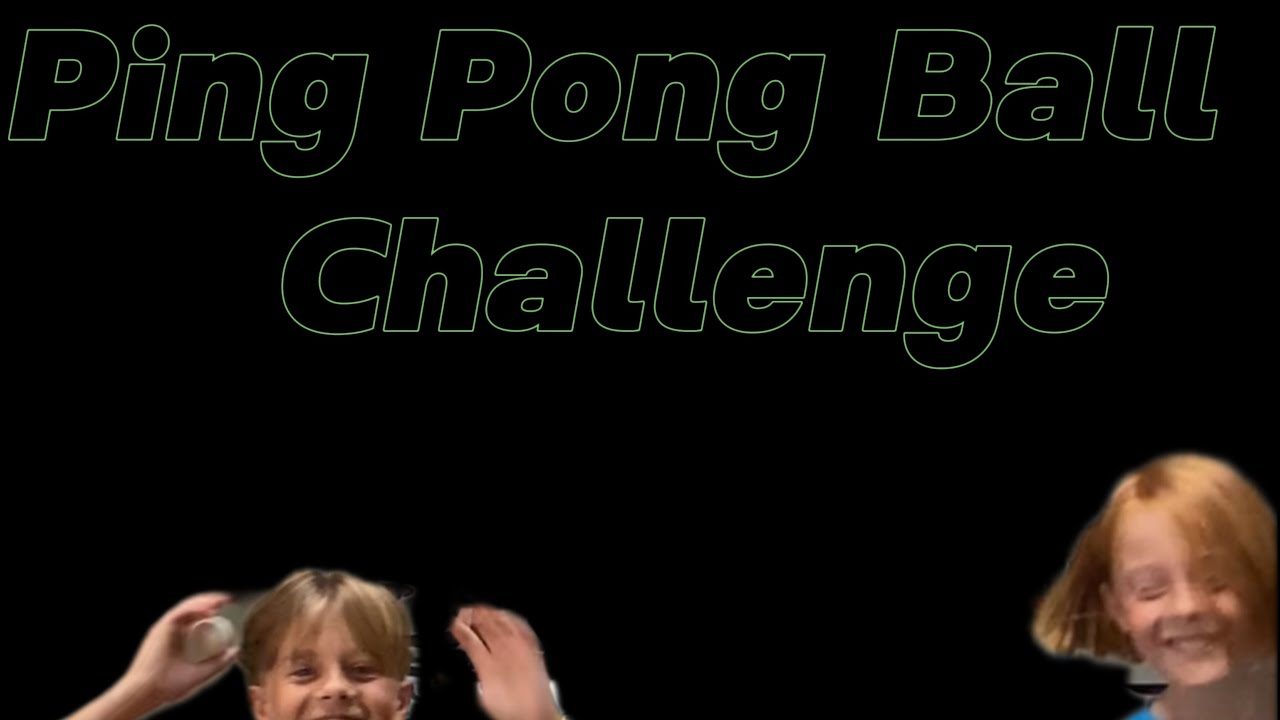 Ping Pong Ball Challenge!!! #fyp #funny #pingpongchallenge