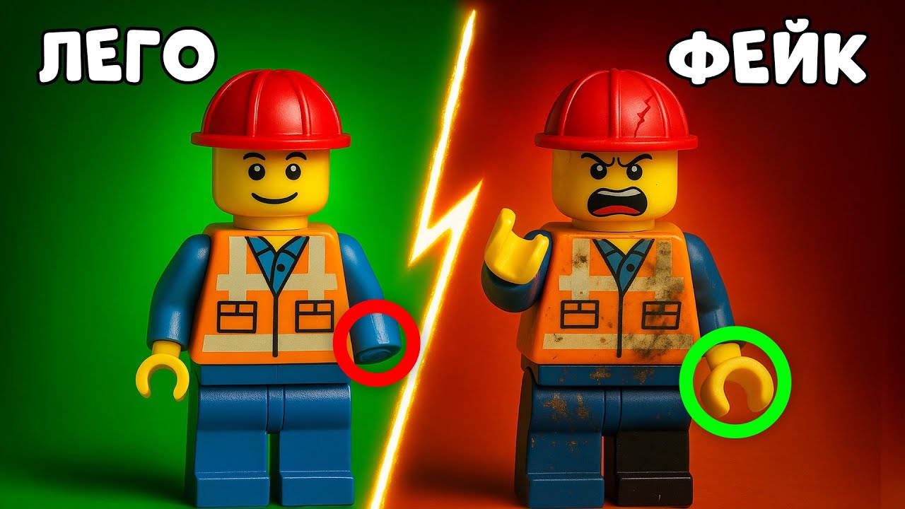 ФЕЙК чи ОРИГІНАЛ LEGO? Ти не відрізниш 😱