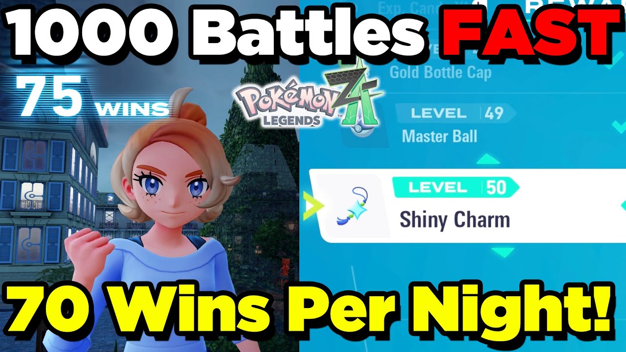 The FASTEST Way To Grind 1000 Battles in Pokemon Legends Z-A!