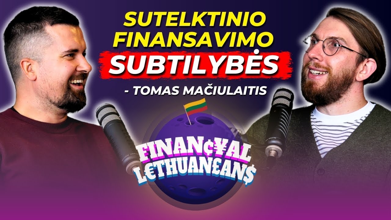 Kokią problemą sprendžia SUTELKTINIS FINANSAVIMAS? | Svečiuose Tomas Mačiulaitis | Finbee