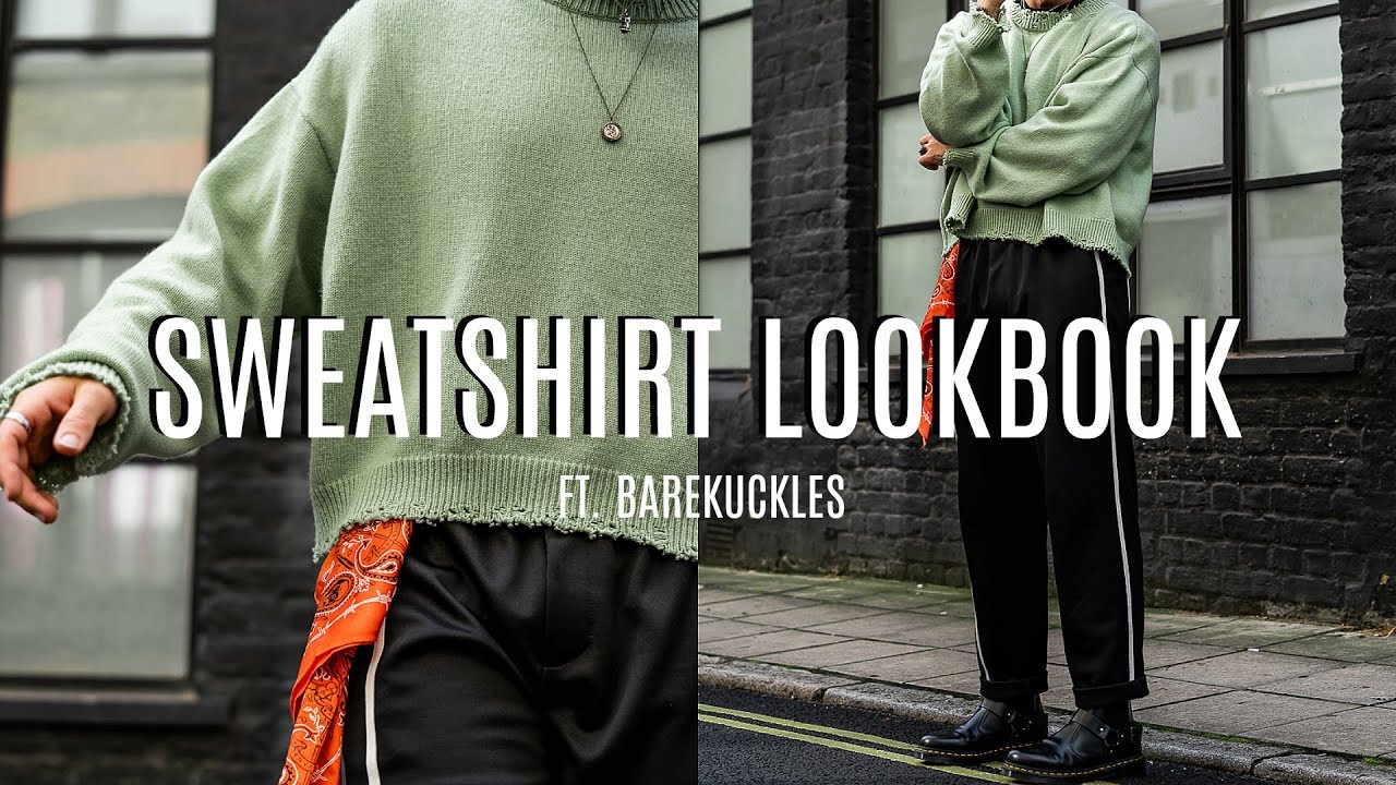 OUTFIT INSPO: Sweatshirt Lookbook | 3 Easy Outfit Ideas FT. Bare Knuckles