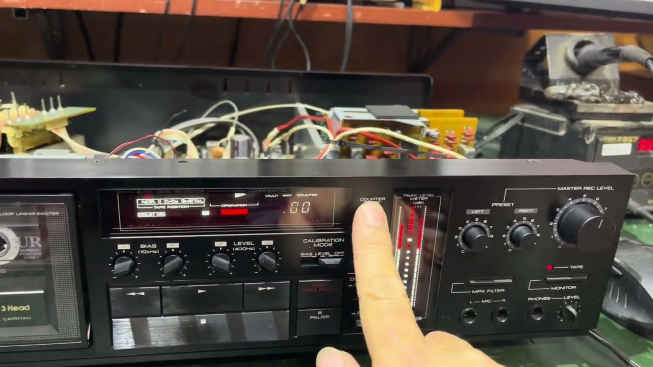 Kenwood kx-1100g test thu phát trước khi giao máy 