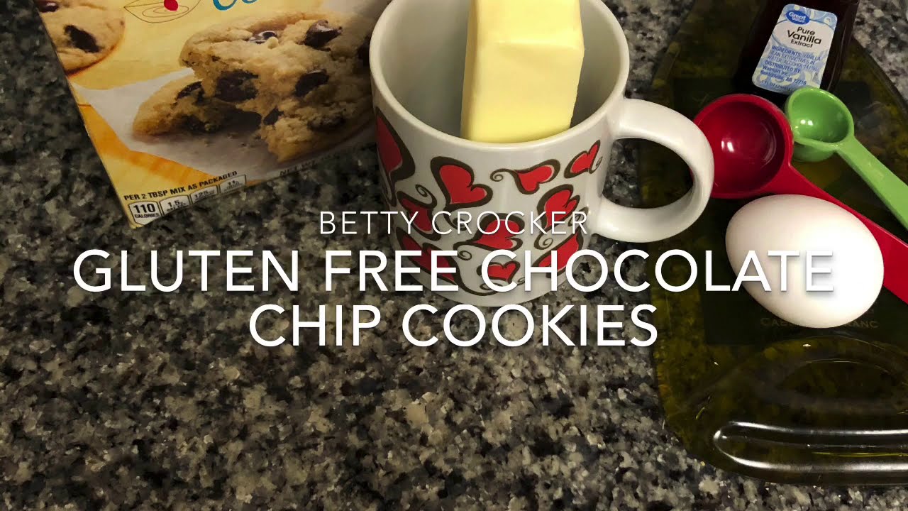 Easy Gluten Free Betty Crocker Cookie Mix Recipe!