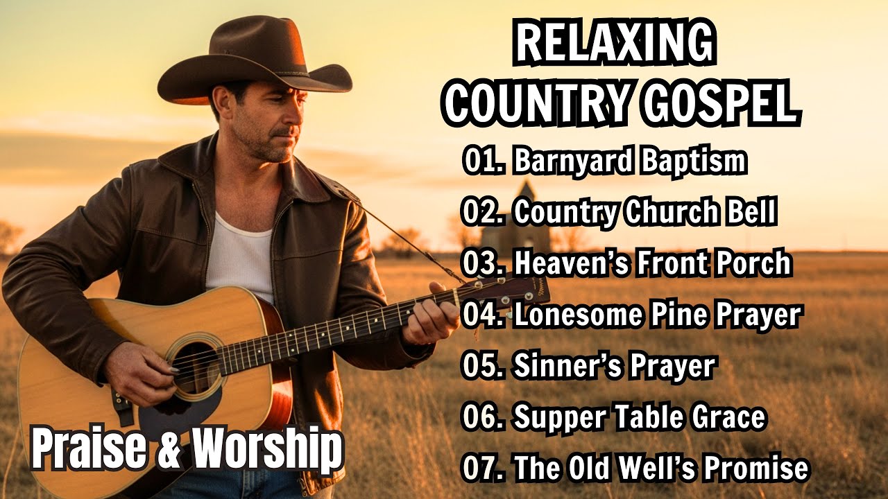 🎶 Country Gospel to Relax: Soulful Peace in Every Chord 🕊️