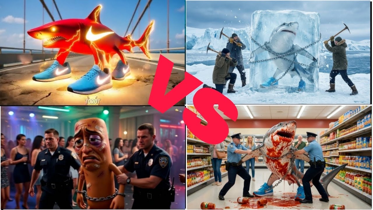 BRAINROT EXTINCTION ⚠️ TRALALERO VS SHARK