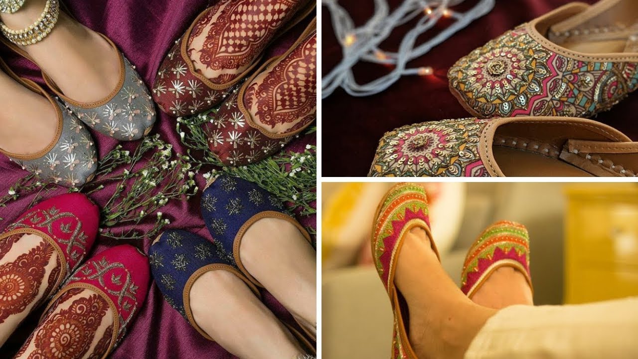 latest khussa designs for girls/fancy and stylish Khussa design | Random Collection