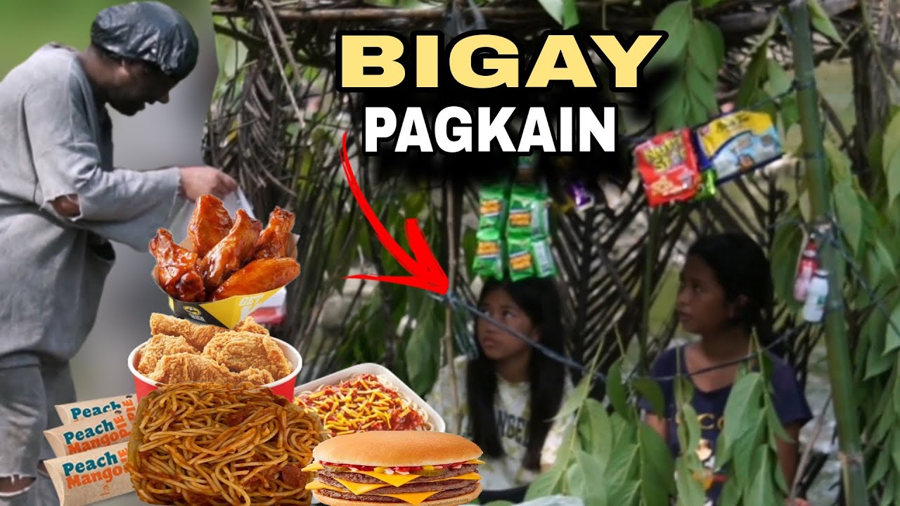 BIGAY PAGKAIN AT PANINDA  