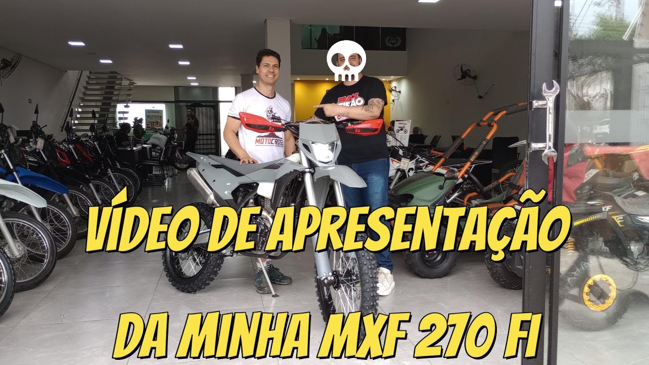 Apresentação da minha  MXF 270 Fi