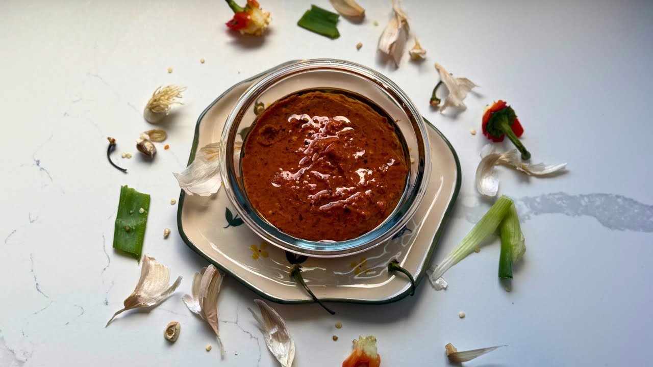 La recette de pâte de piment ROUGE 🌶️ | Détaillée étape par étape 