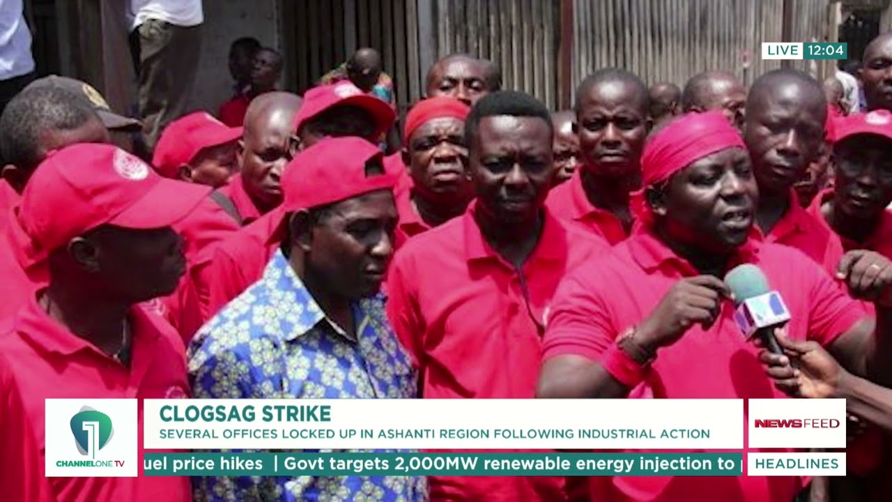 CLOGSAG Strike: Several Government Offices Locked in Ashanti Region 🚪| News Feed