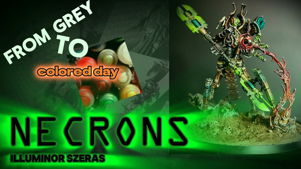 Illuminor Szeras! Painting the Master of Bio-Transference | Warhammer 40K Necrons