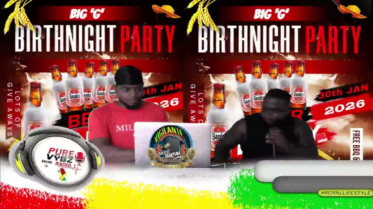 PG AKA BIG G BIRTHNIGHT PARTY  PROMO  2026