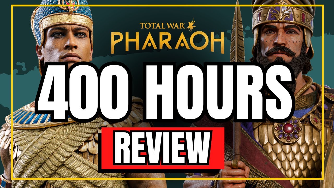 400 ЧАСОВ игры в Total War PHARAOH: мой честный обзор Dynasties & Legacy в 2024 году #totalwarpha...