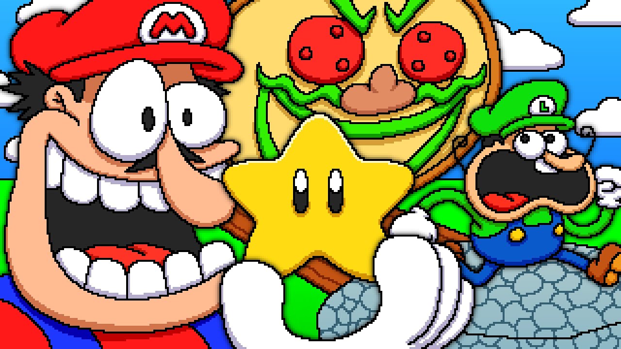 Сможем ли мы победить в Super Mario 64, если за нами постоянно гонится Пиццафейс?