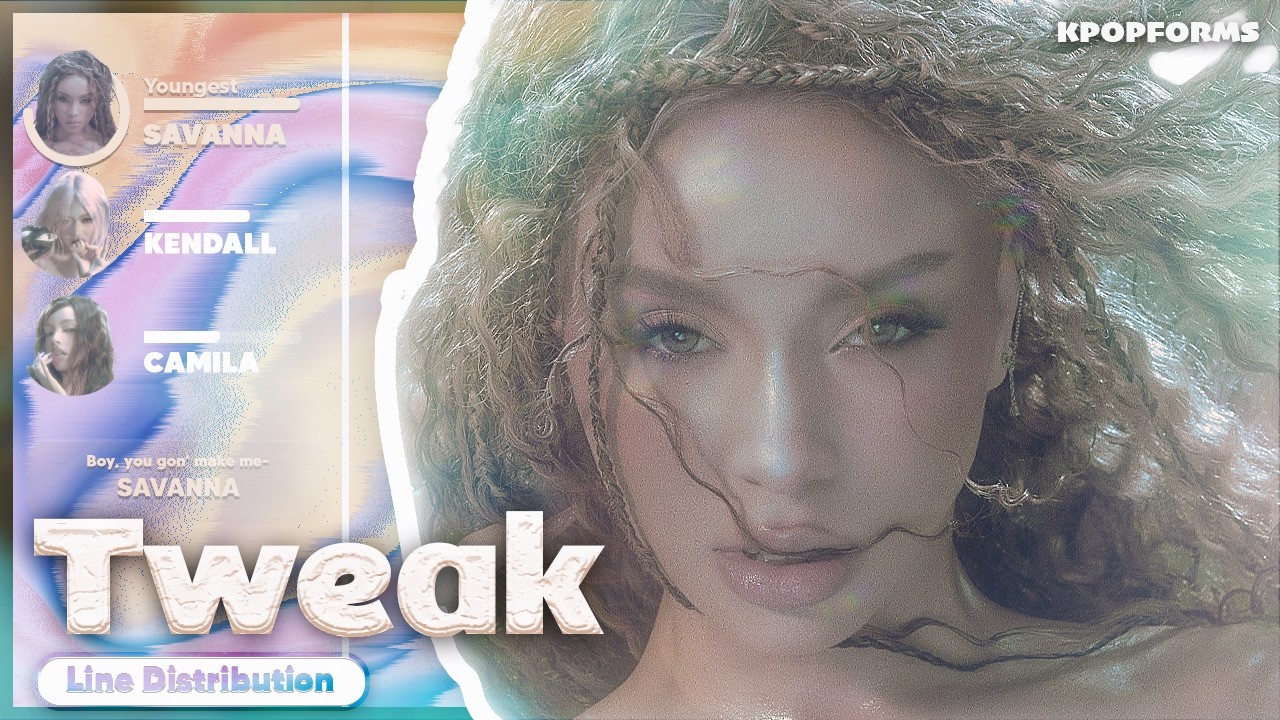 Tweak - GIRLSET (Vertical Line Distribution + Color Coded Karaoke Lyrics)