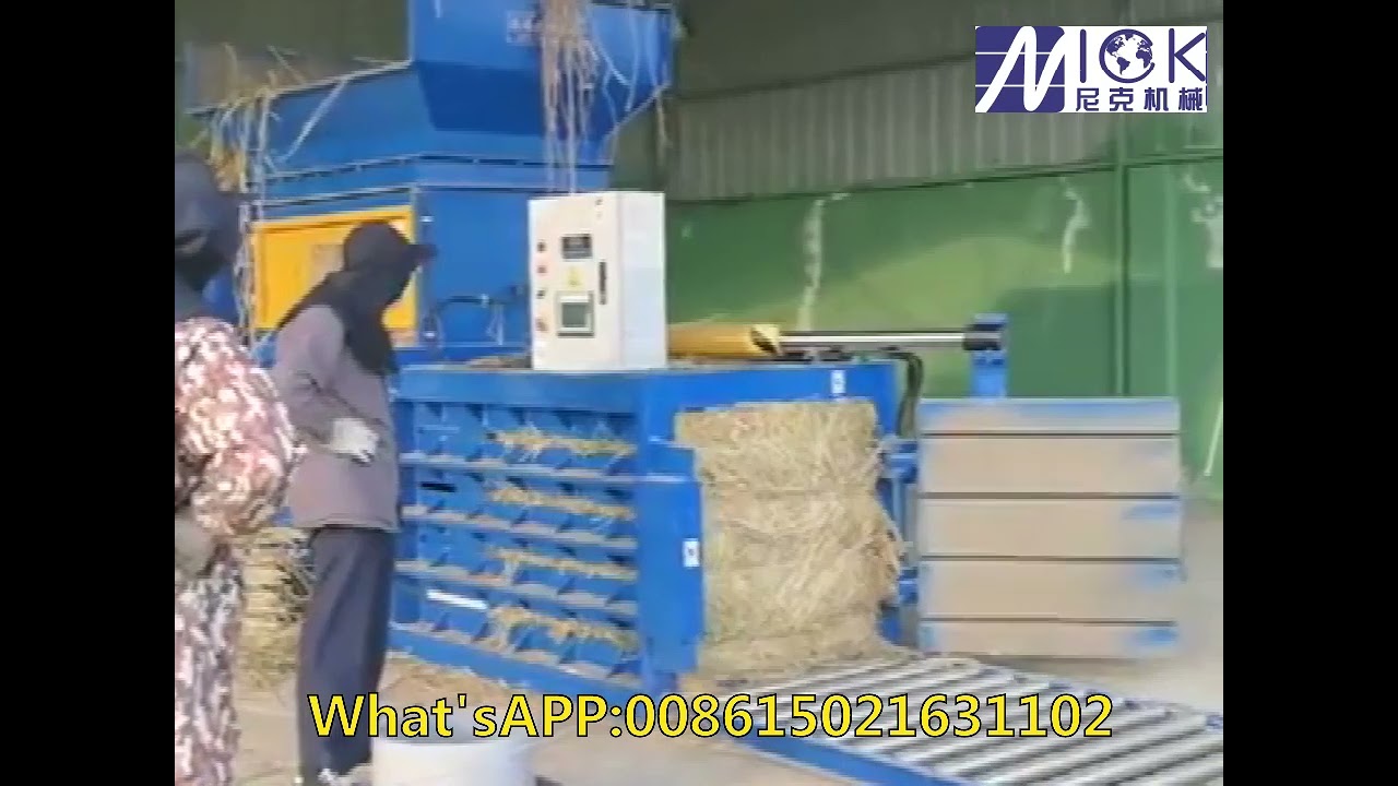 Rice Straw Baling Press