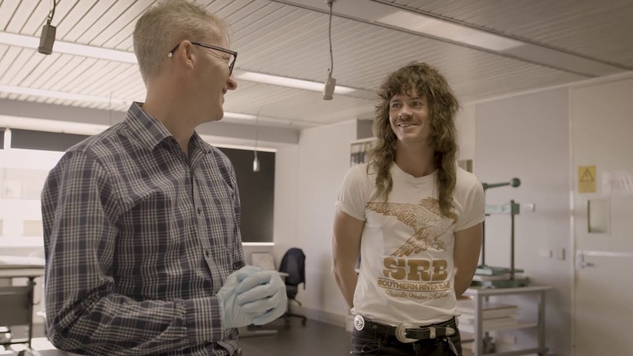 When Cal met Bon Scott at the State Library of WA