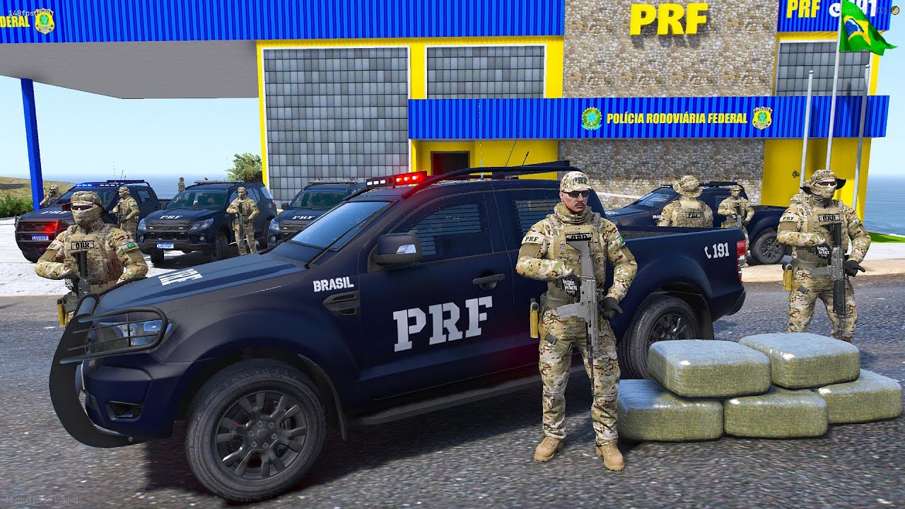 TROPA DE ELITE DA PRF GRR | GRUPO DE RESPOSTA RÁPIDA | GTA 5 POLICIAL