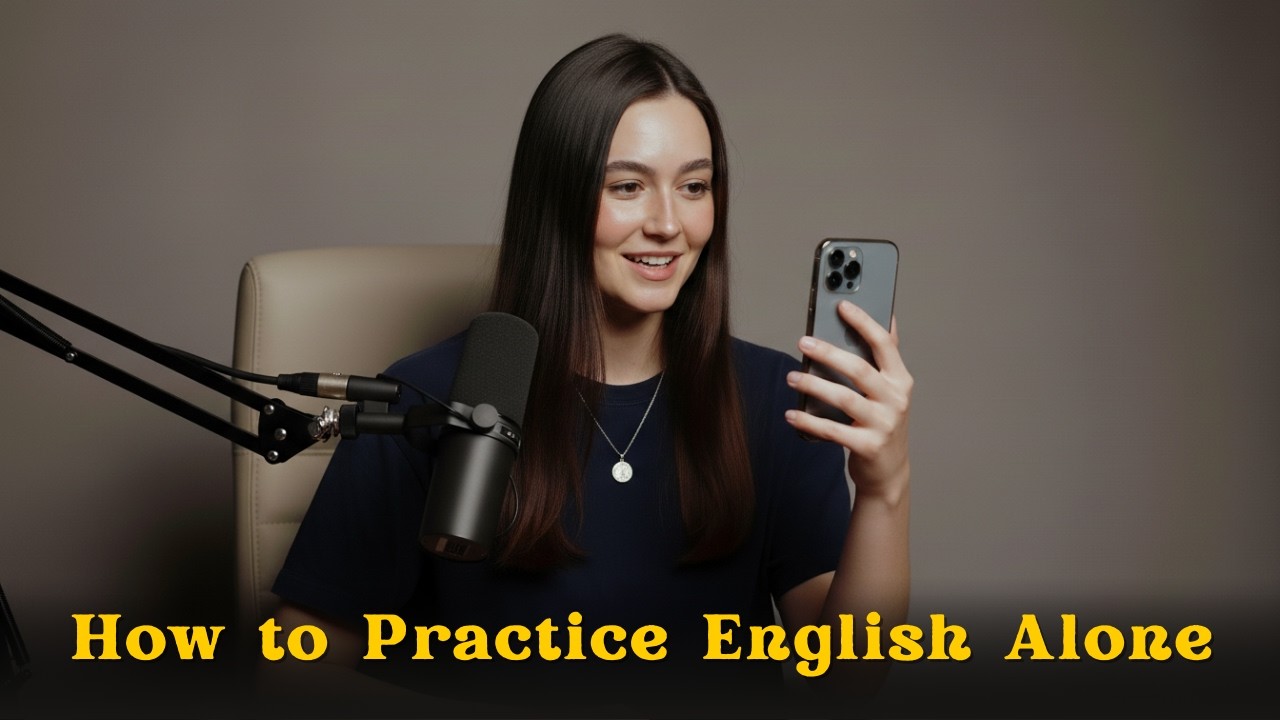 How to Practice English Alone | Daily Routine for B1 & B2 (Intermediate Listening Practice)