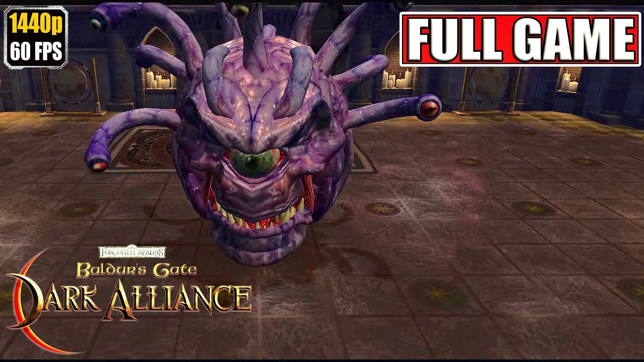 Baldur's Gate Dark Alliance Gameplay Walkthrough [Full Game PC - All Cutscenes Longplay] No Comment