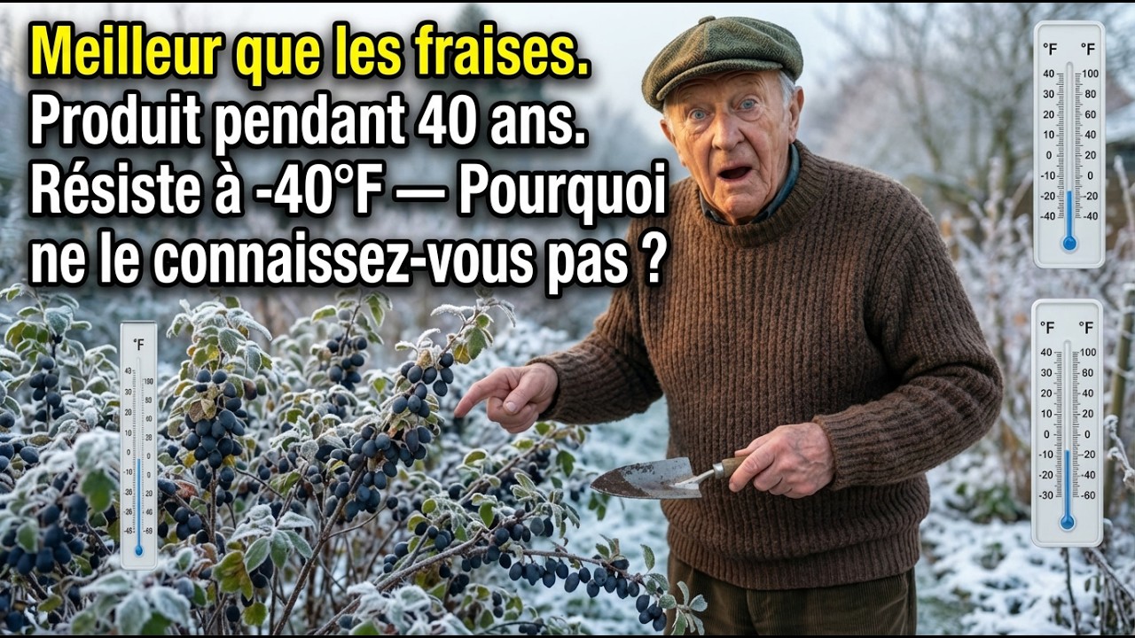 Meilleur que les fraises. Produit pendant 40 ans. Survit à -40 °C — Pourquoi ne le saviez-vous pas ?