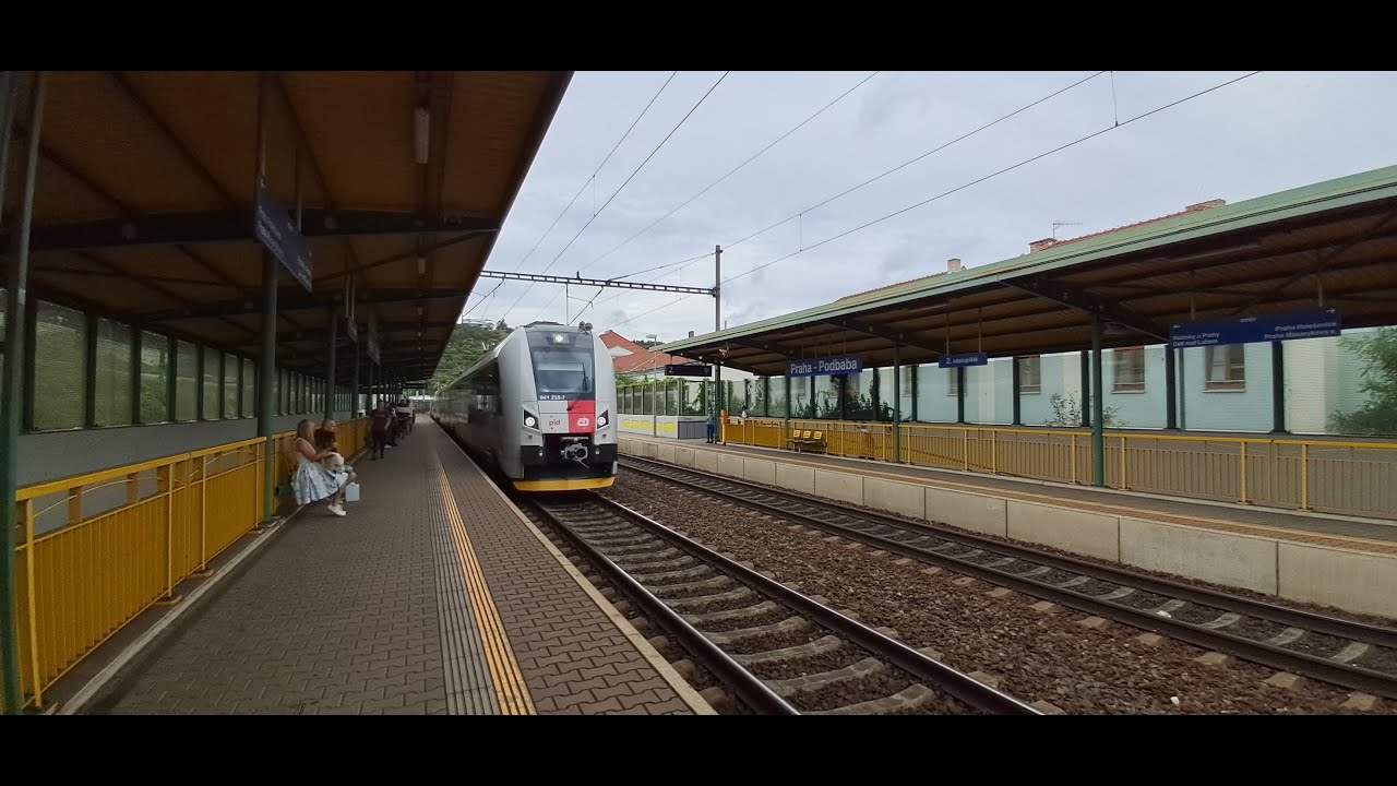 J&iacute;zda Vlakem RegioPanter mezi Praha Podbaba - Praha Masarykovo N&aacute;draž&iacute;