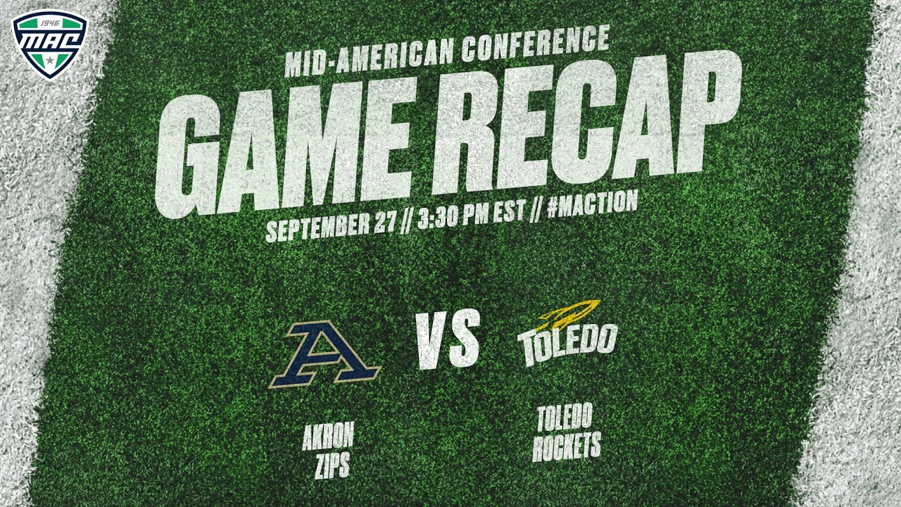 Condensed Game: Toledo 45, Akron 3 | 9.27.25