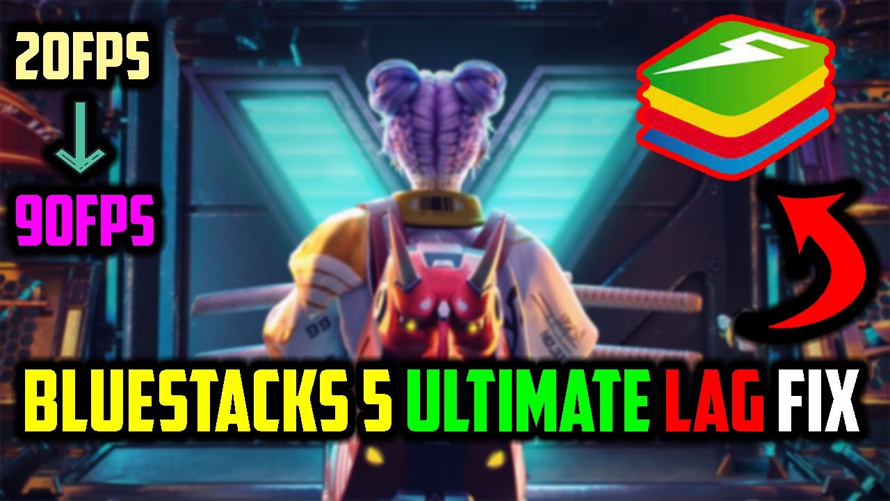 BLUESTACKS 5 ULTIMATE LAG FIX | 90FPS | LOW END PC 2022 | BEST SETTINGS⚙️