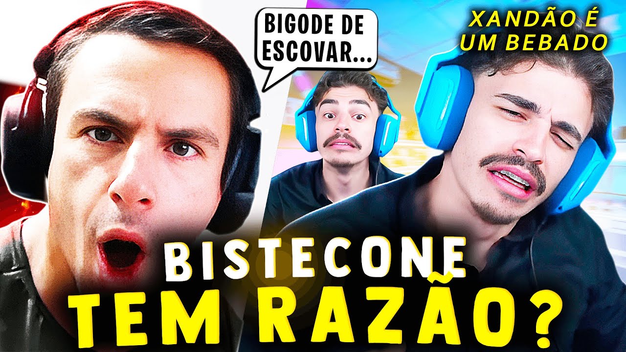SUPER XANDÃO REAGINDO - BISTECONE MANDOU A REAL SOBRE O SUPER XANDÃO