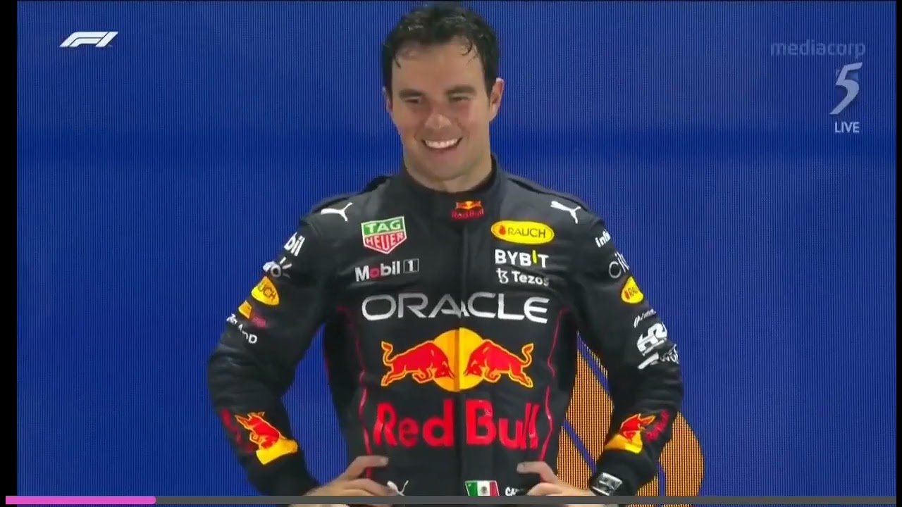 F1 2022 Singapore Grand Prix—Podium + Celebration
