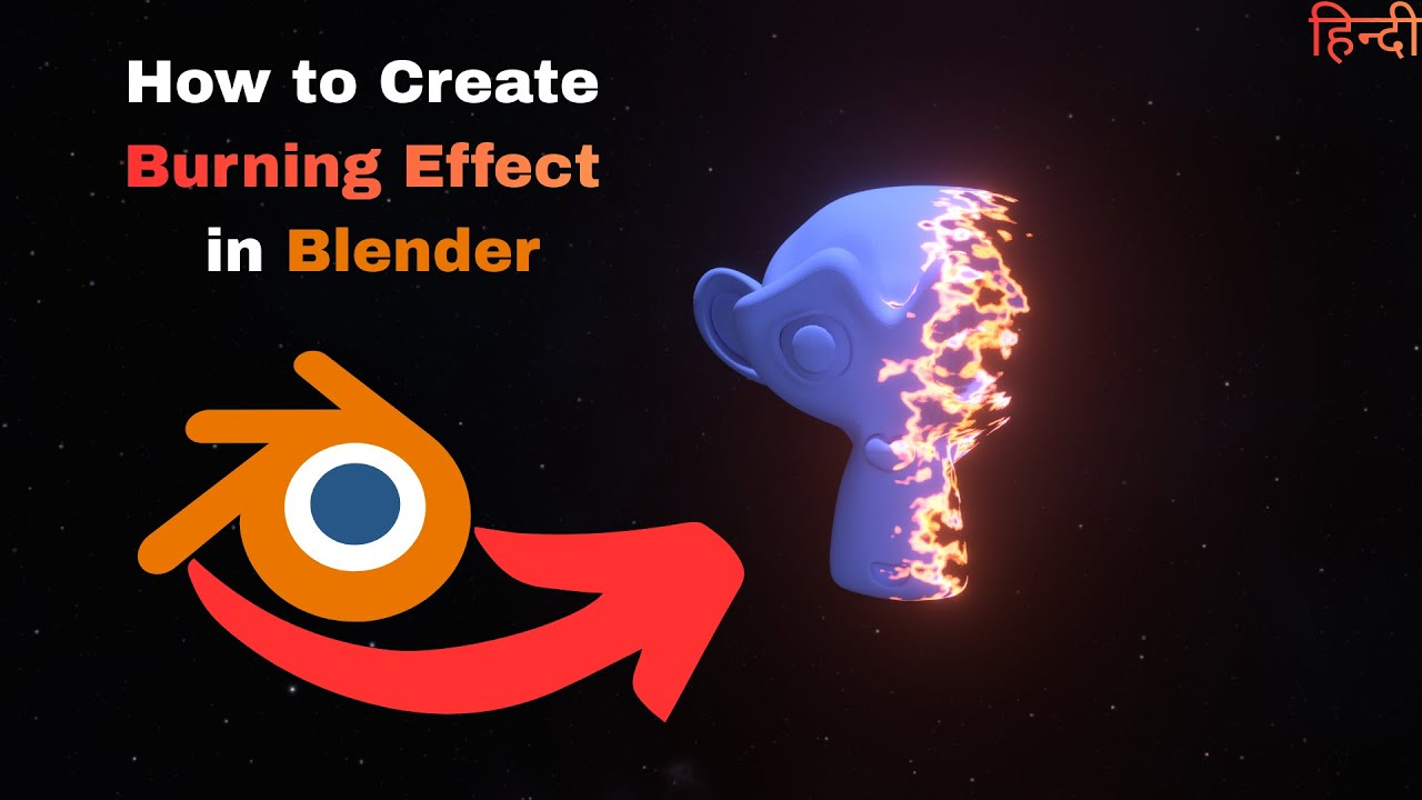 How to Create Burning Effect in Blender | Blender 5.0