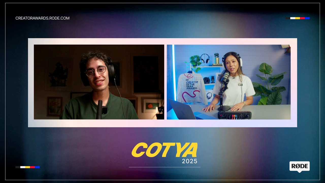 RØDE Creator of the Year Awards 2024 Winner Interview - Gawx Art