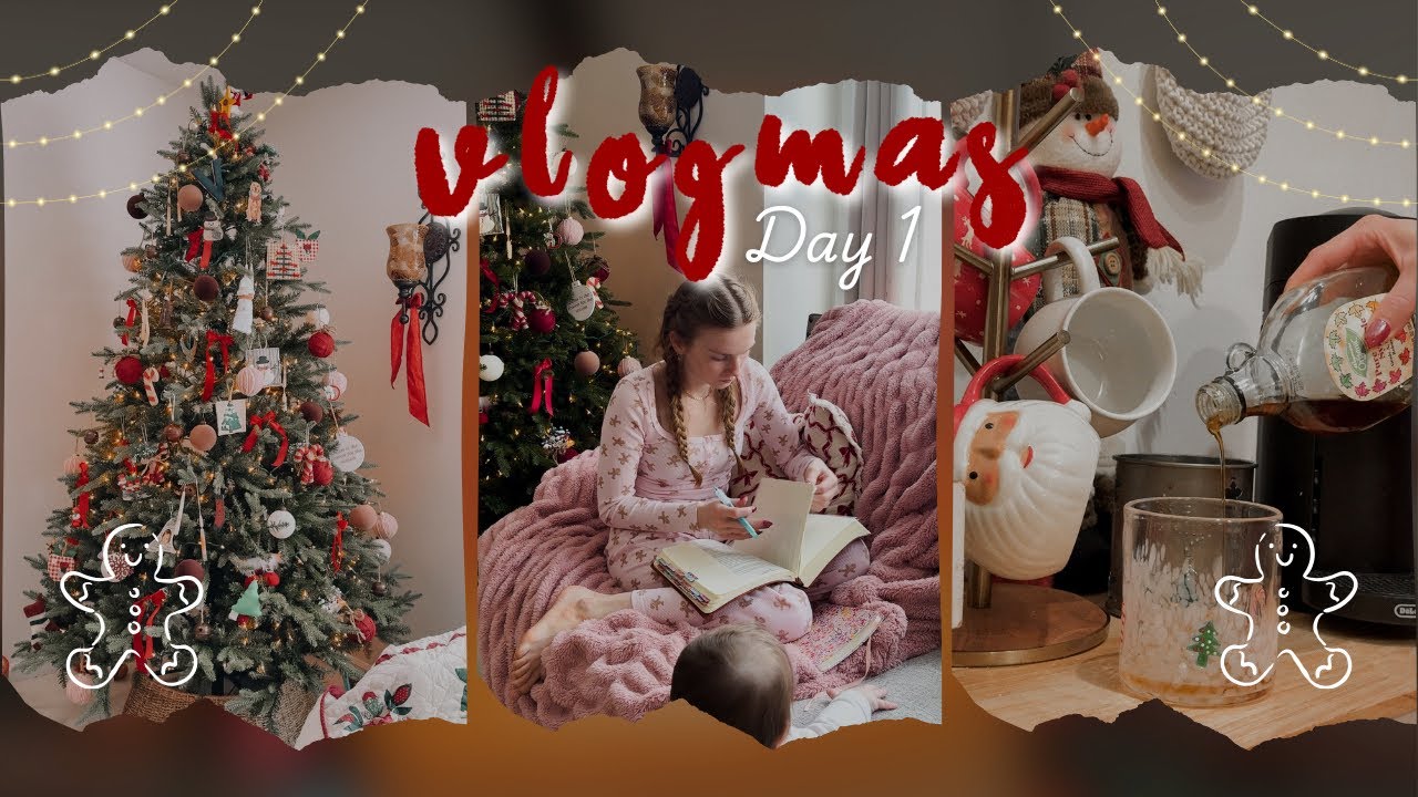 Первый день Влогмаса🎄Уютные беседы дома и идеи праздничных традиций♥️