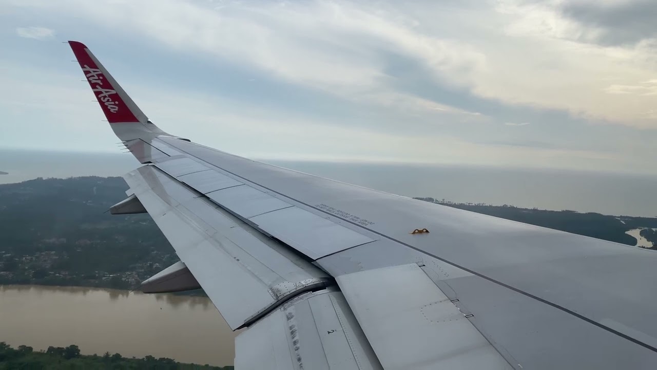 [15/6/2024] AirAsia - Airbus A320-251N Landing at Kota Bharu Airport