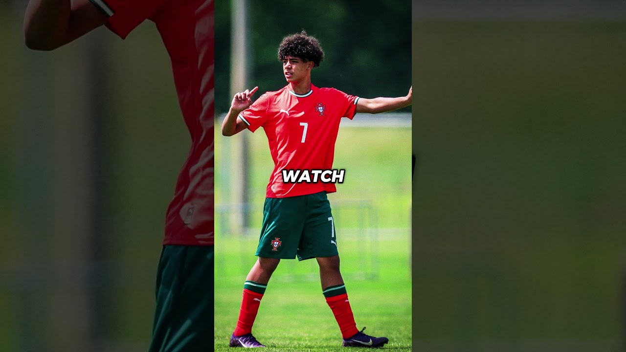 Cristiano Jr showed off crazy skills in 2nd game &mdash; United scouts watched him. 😳🔥