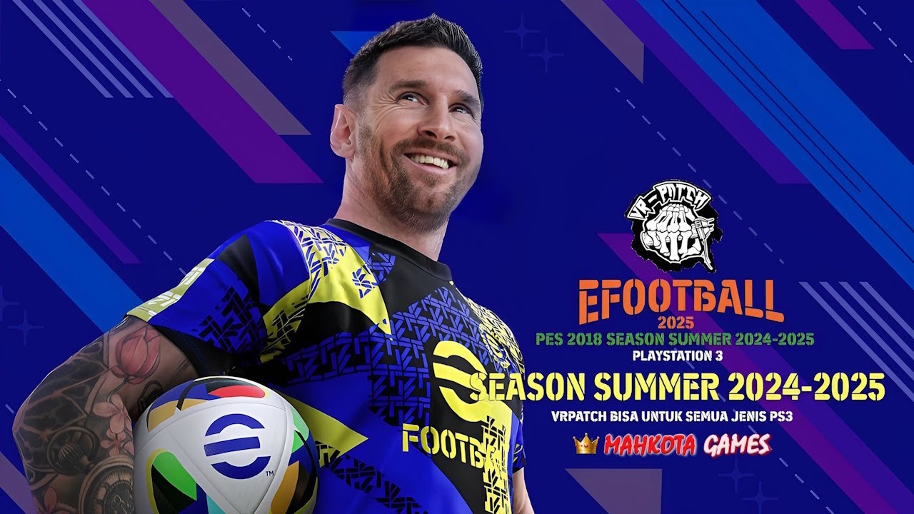 [ PS3 ] REVIEW PES 2018 I VR PATCH SEASON SUMMER 2024-2025