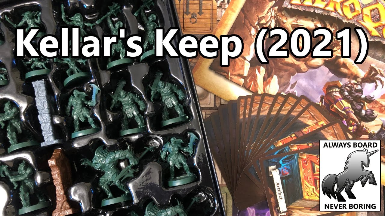 HeroQuest Kellar's Keep Expansion (2021) | Unboxing & Review