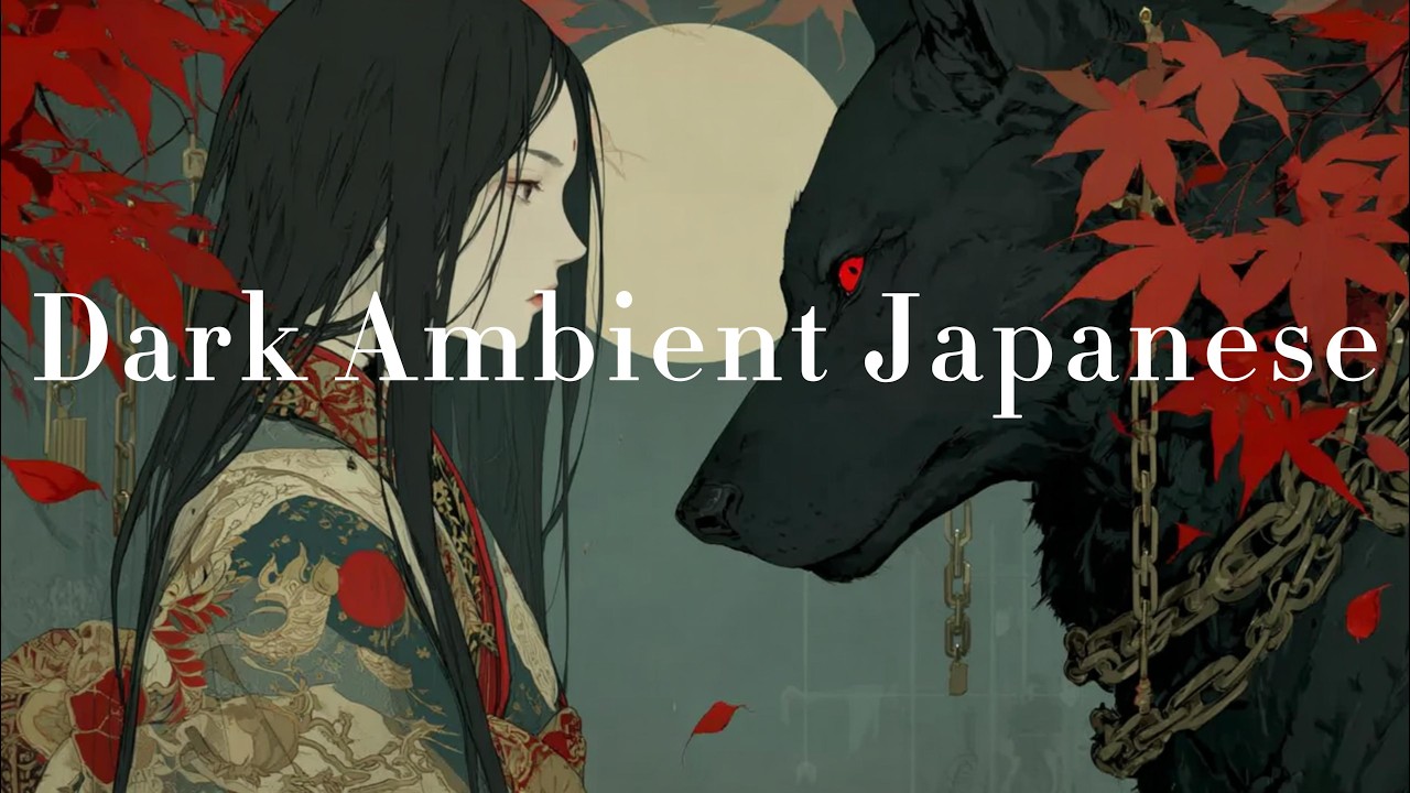 Dark Japanese Ambient – Inugami's Curse Chain | 犬神の呪鎖 – Vengeful Dog Spirit for Deep Focus & TRPG