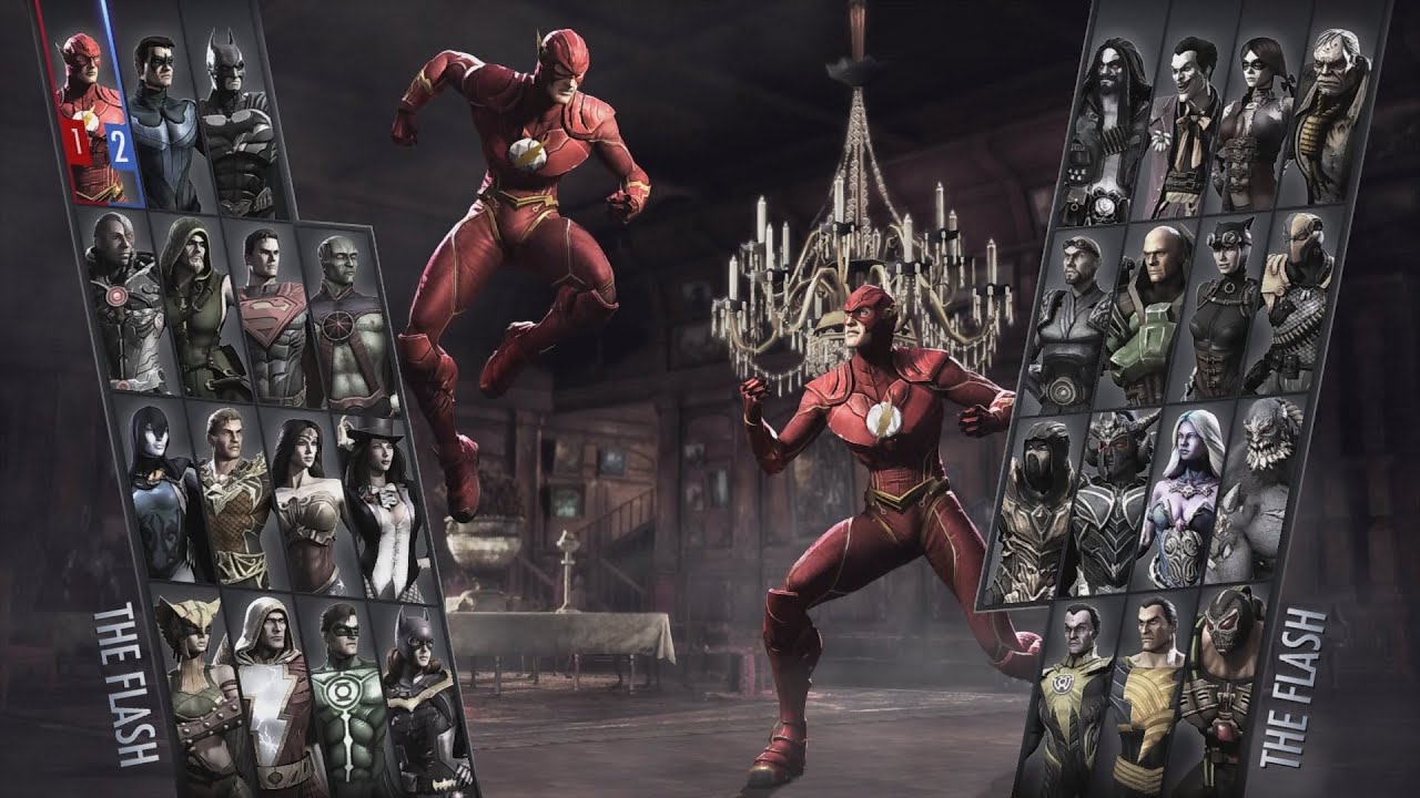 FLASH vs FLASH - Injustice Gods Among Us Ultimate Edition 2013