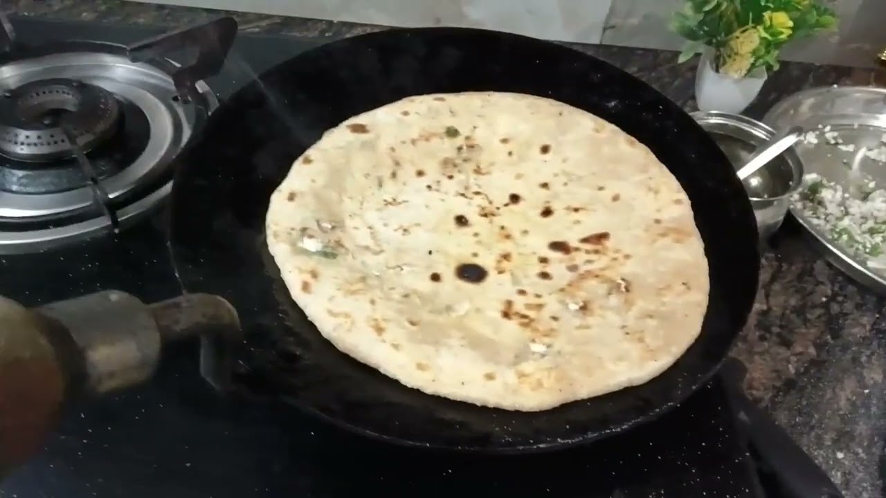 breakfast mein paneer ke paraathe amazing test soft paratha#food #Punjabi style #like #restaurant